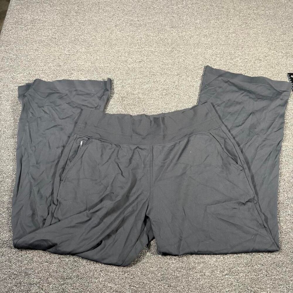 Athleta Women’s black wide leg pants size XL